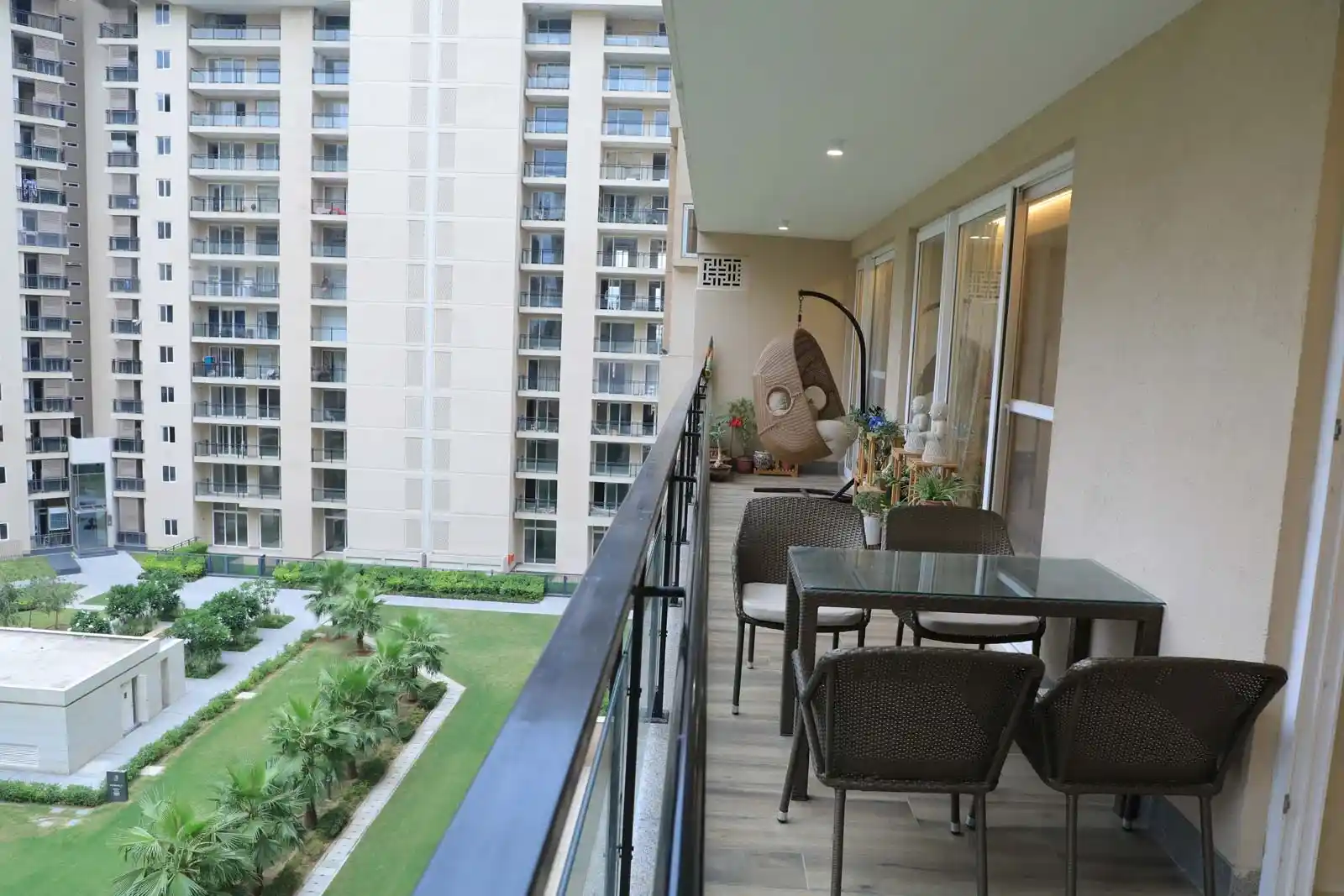Jewel of India Phase 2 Apartment Balcony View Jewel of India Phase 2 Apartment Balcony View