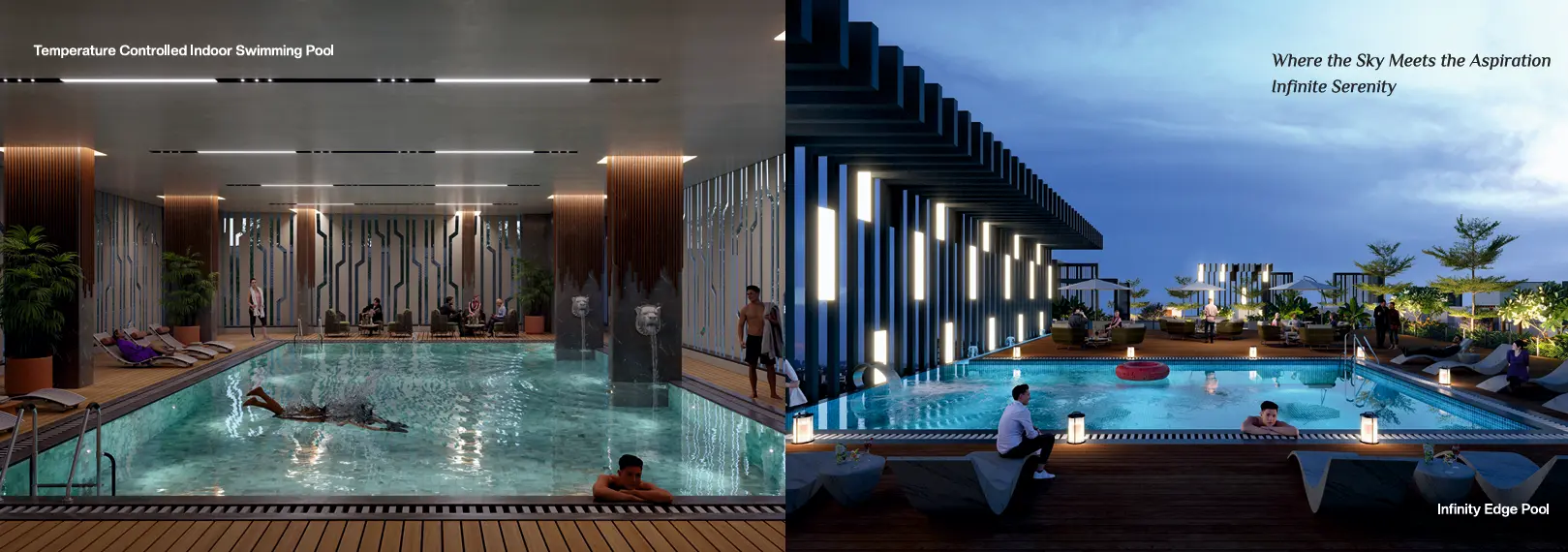 Sankalp Spectrum 21 Swimming Pool View Sankalp Spectrum 21 Swimming Pool View